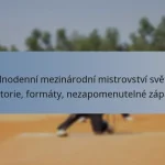 Jednodenní mezinárodní mistrovství světa: Historie, formáty, nezapomenutelné zápasy