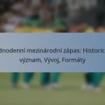 Jednodenní mezinárodní zápas: Historický význam, Vývoj, Formáty