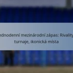 Jednodenní mezinárodní zápas: Rivality, turnaje, ikonická místa