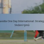 Pravidla One Day International: Strategie, Složení týmů