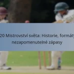 T20 Mistrovství světa: Historie, formáty, nezapomenutelné zápasy