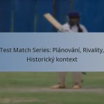 Test Match Series: Plánování, Rivality, Historický kontext