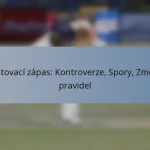 Testovací zápas: Kontroverze, Spory, Změny pravidel